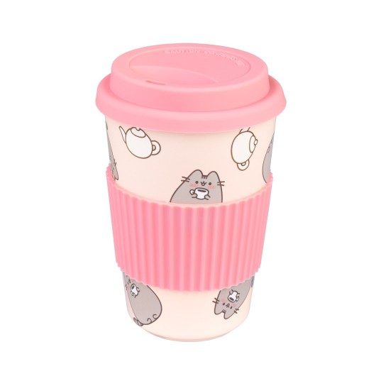 VERRE CÉRAMIQUE AVEC COUVERCLE PUSHEEN MOMENTS
