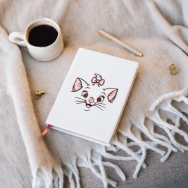 CAHIER PREMIUM A5 COUVERTURE EN PELUCHE DISNEY LES BONJOUR MARIE 2