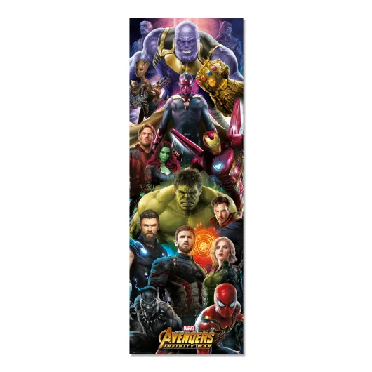 POSTER PORTE MARVEL AVENGERS INFINITY WAR