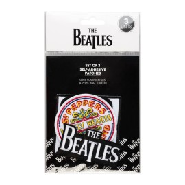 SET DE 3 PATCHS THE BEATLES 2