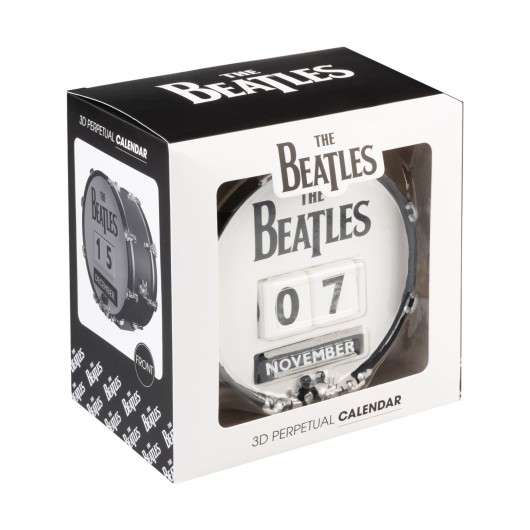 CALENDRIER PERPETUEL 3D THE BEATLES