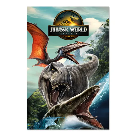POSTER JURASSIC WORLD RENAISSANCE