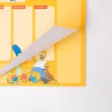 BLOC PLANIFICATEUR HEBDOMADAIRE A4 LES SIMPSON