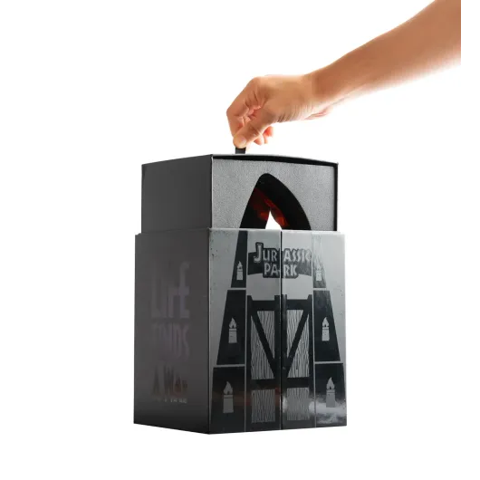 LAMPE JURASSIC PARK AMBER
