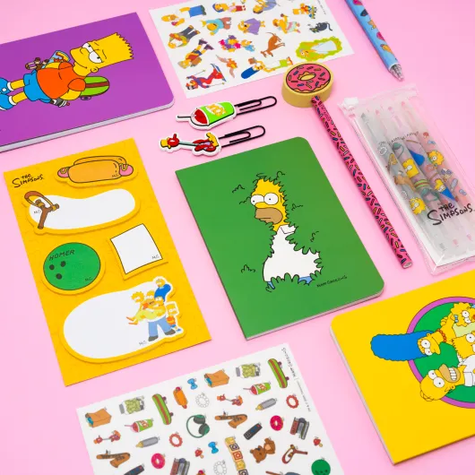 PACK DE PAPETERIE LES SIMPSON
