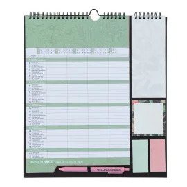 PLANNER MURAL 2025/2026 WILLIAM MORRIS 2