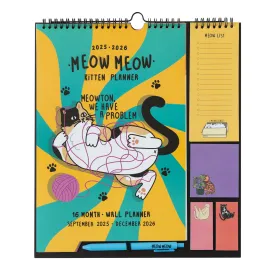 PLANNER MURAL 2025/2026 MEOW MEOW
