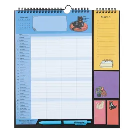 PLANNER MURAL 2025/2026 MEOW MEOW 2