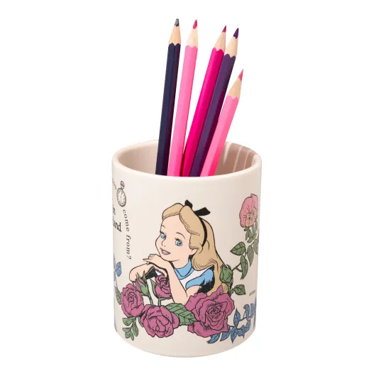 POT A CRAYONS CERAMIQUE ALICE AU PAYS DES MERVEILLES