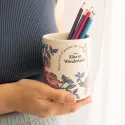 POT A CRAYONS CERAMIQUE ALICE AU PAYS DES MERVEILLES