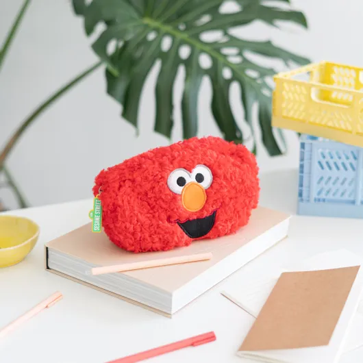 TROUSSE PELUCHE RUE SESAME ELMO