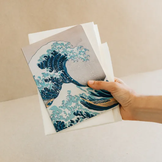 PACK 3 CARNETS A5 HOKUSAI LA GRANDE VAGUE DE KANAGAWA