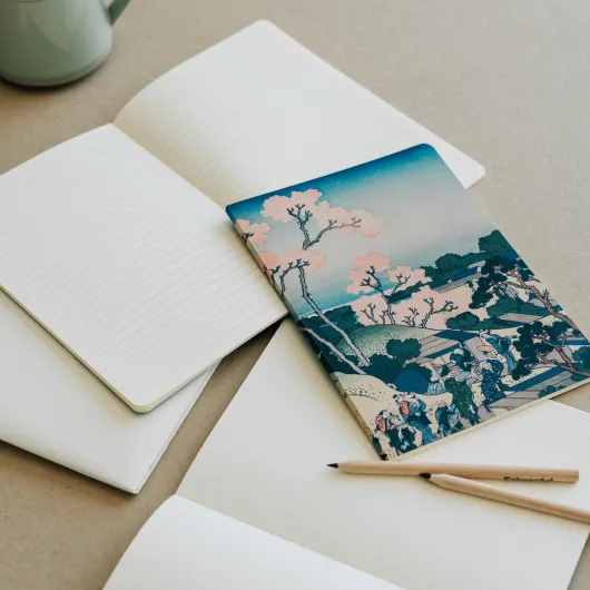PACK 3 CARNETS A5 HOKUSAI LA GRANDE VAGUE DE KANAGAWA