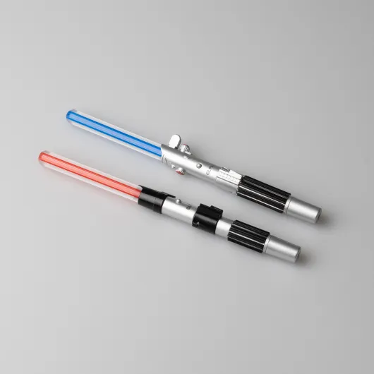 PACK DE 2 STYLOS SABRE LASER STAR WARS LUKE SKYWALKER ET DARK VADOR