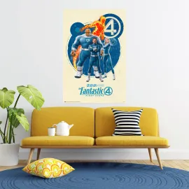 POSTER MARVEL LES 4 FANTASTIQUES 2