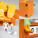 CALENDRIER PERPETUEL 3D LES SIMPSON FAMILLE