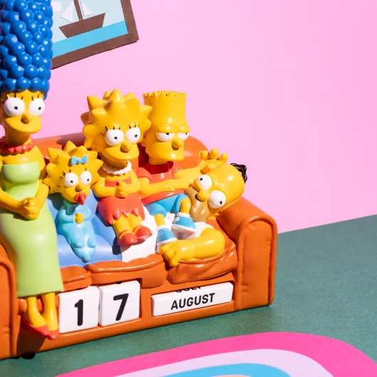 CALENDRIER PERPETUEL 3D LES SIMPSON FAMILLE
