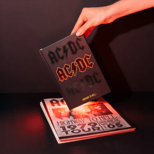CAHIER PREMIUM A5 AC/DC