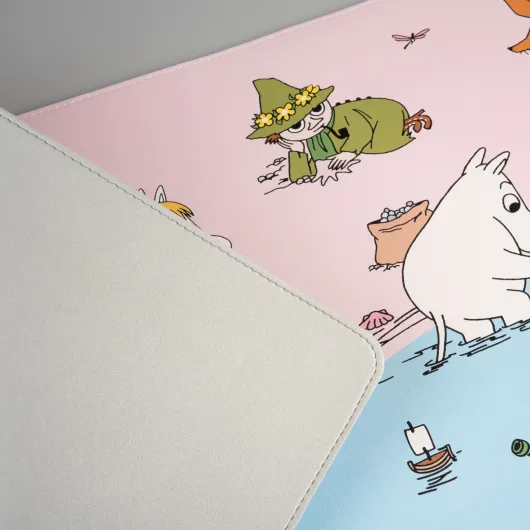 TAPIS DE SOURIS SIMILI CUIR MOOMIN
