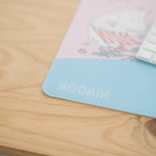 TAPIS DE SOURIS SIMILI CUIR MOOMIN