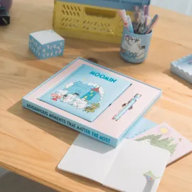 SET CARNET PREMIUM A5 AVEC STYLO MOOMIN 2