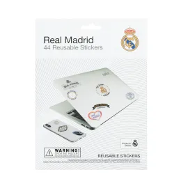 ÉTIQUETTES RÉUTILISABLES  REAL MADRID