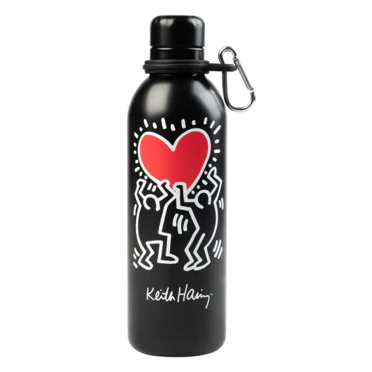 BOUTEILLE MÉTALLIQUE ISOTHERME HOT&COLD 500ML KEITH HARING