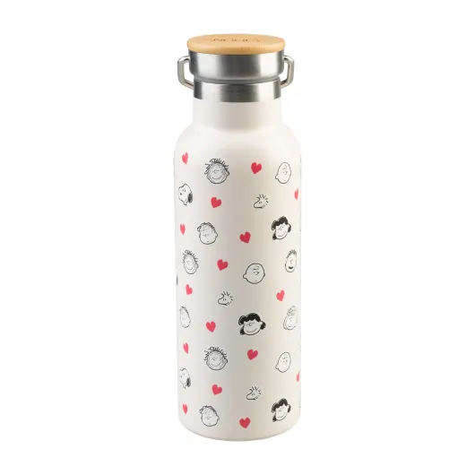 BOUTEILLE METALLIQUE AVEC ANSE SNOOPY LOVE SEASON
