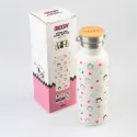 BOUTEILLE METALLIQUE AVEC ANSE SNOOPY LOVE SEASON