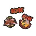 SET DE 3 PATCHS AC/DC