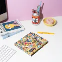 PLANIFICATEUR HEBDOMADAIRE AVEC NOTES ADHESIVES LES SIMPSON
