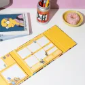 PLANIFICATEUR HEBDOMADAIRE AVEC NOTES ADHESIVES LES SIMPSON