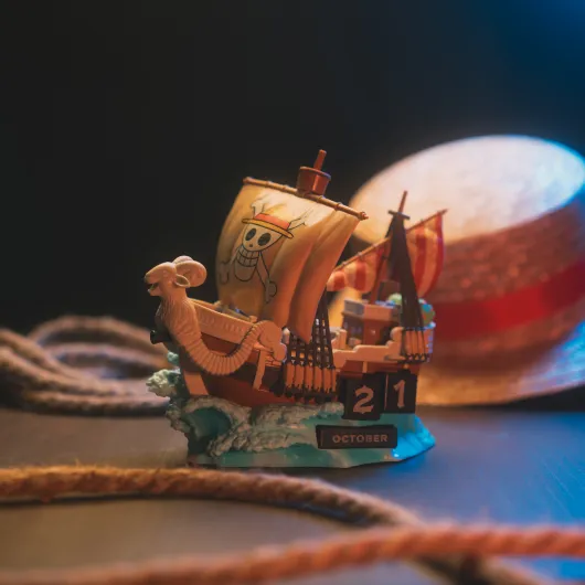 CALENDRIER PERPÉTUEL 3D ONE PIECE NETFLIX GOING MERRY