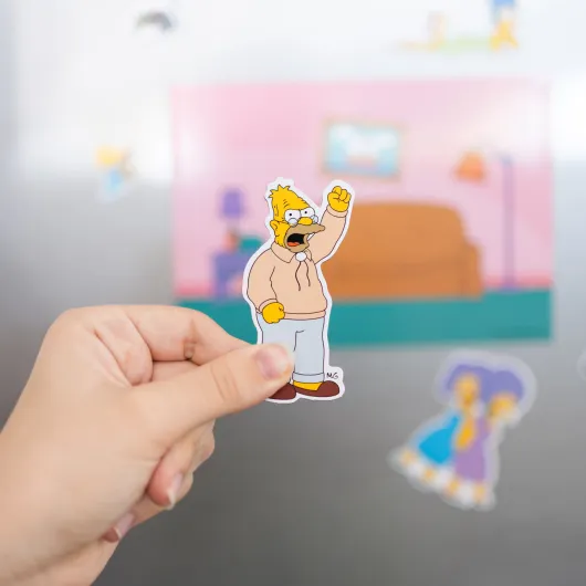 SET DE MAGNETS LES SIMPSON FAMILLE