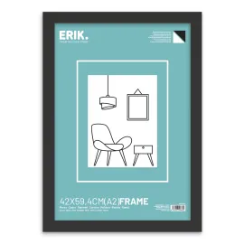 CADRE DE POSTER A2 42X59,4 CM MDF NOIR