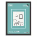 CADRE DE POSTER 50X70 CM MDF NOIR