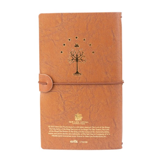 CARNET DE VOYAGE LE SEIGNEUR DES ANNEAUX ANNEAUX UNIQUE