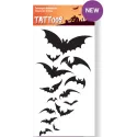 TATOUAGES EPHEMERES HALLOWEEN MURCIELAGOS