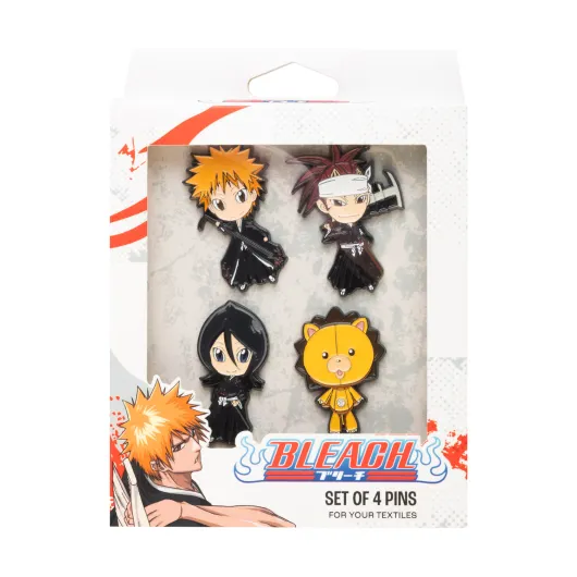 ENSEMBLE DE 4 PIN’S BLEACH