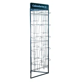 GRILLE AMOVIBLE EXP0049 PARAVENT CALENDRIERS 30X30 NOIR (SANS MARCHANDISE)