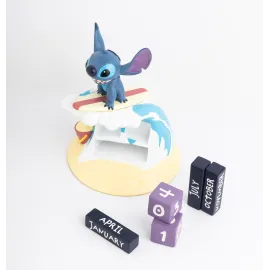 CALENDRIER PERPETUEL 3D STITCH 2