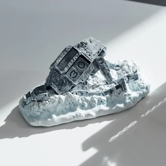 CALENDRIER PERPETUEL 3D STAR WARS ATAT RENVERSÉ