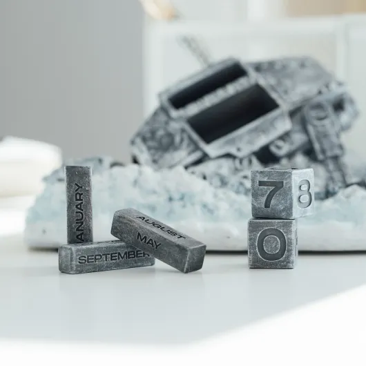 CALENDRIER PERPETUEL 3D STAR WARS ATAT RENVERSÉ