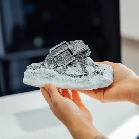 CALENDRIER PERPETUEL 3D STAR WARS ATAT RENVERSÉ