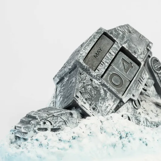 CALENDRIER PERPETUEL 3D STAR WARS ATAT RENVERSÉ