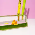 PORTE STYLO ACRYLIQUE LES SIMPSONS BLINKY LE POISSON À TROIS YEUX