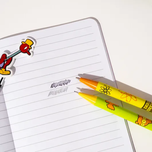 PORTE STYLO ACRYLIQUE LES SIMPSONS BLINKY LE POISSON À TROIS YEUX