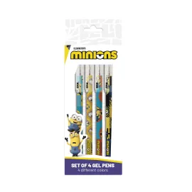 SET DE STYLOS EFFAÇABLES MINIONS 2