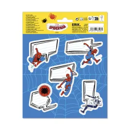 ÉTIQUETTES ADHÉSIVES PREMIUM MARVEL SPIDERMAN 2