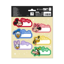 ÉTIQUETTES ADHÉSIVES PREMIUM DISNEY MICKEY ET SES AMIS 2